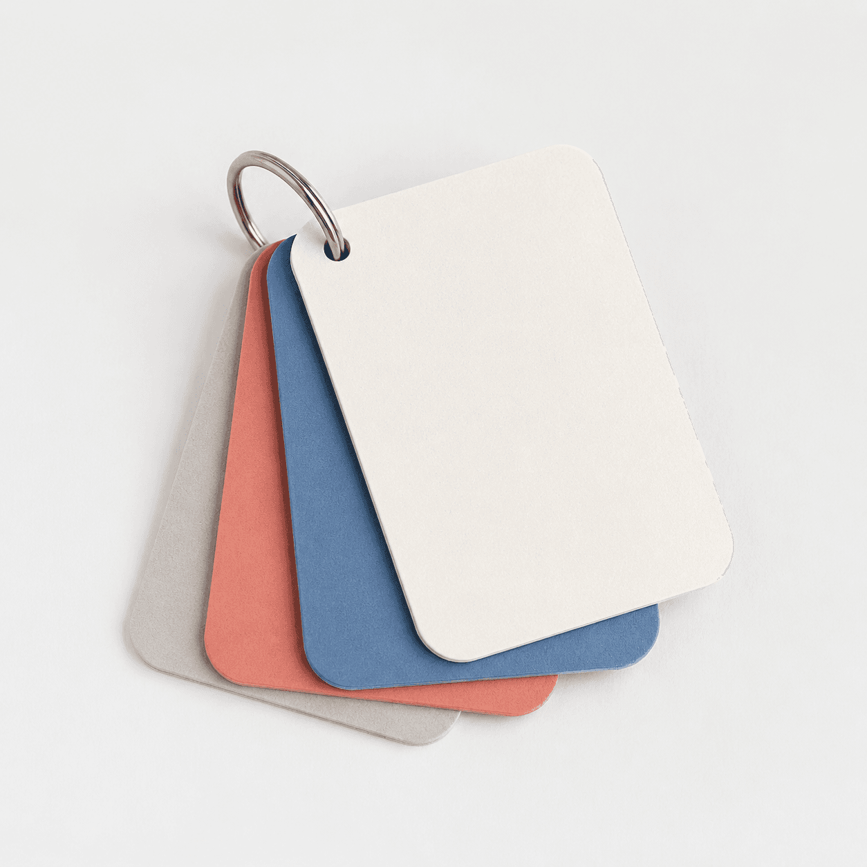 Beach Checklist Cards — Reusable write-on cards on a ring to pack without forgetting.