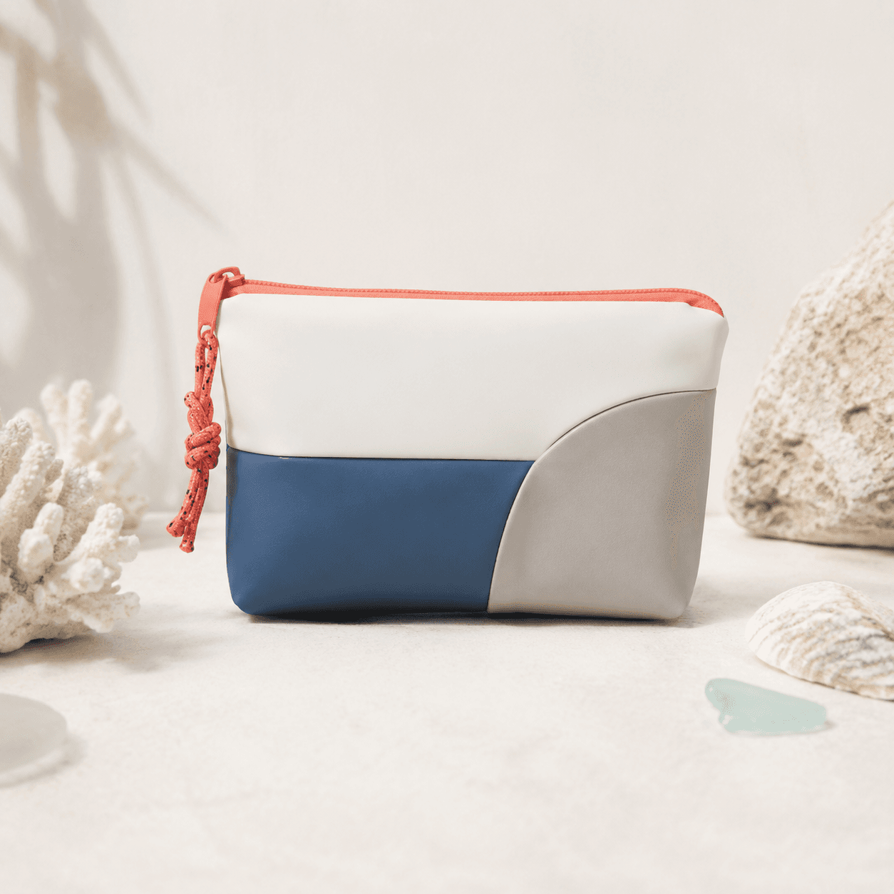 Pool Locker Pouch — Compact zip pouch sized for lockers and small valuables.